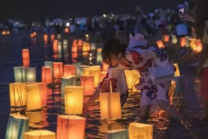 [Tsuruga, Fukui Prefecture] The Hokuriku Shinkansen will open between Kanazawa and Tsuruga on March 16, 2024! The largest on the Japan Sea side! The 75th Lantern Floating and Fireworks Festival