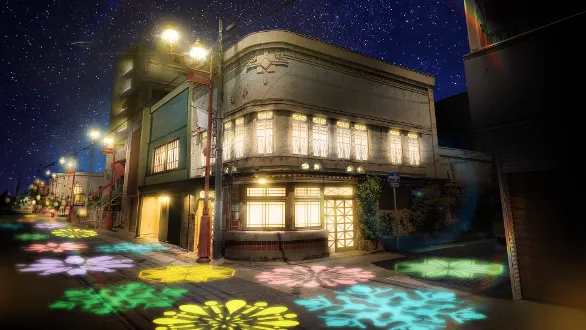 漫步在充满梦幻灯光的秩父～秩父夜街绫漫步～龙之漫步～冬季的灿烂～