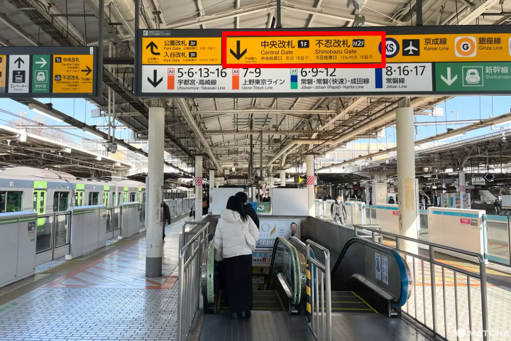 上野駅_中央改札へ