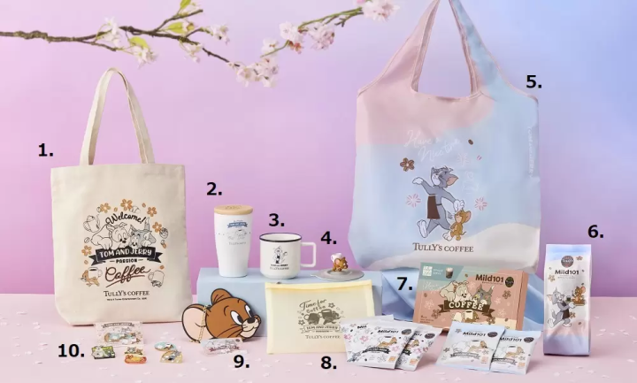 TULLY'S COFFEE 聯名「湯姆貓與傑利鼠」