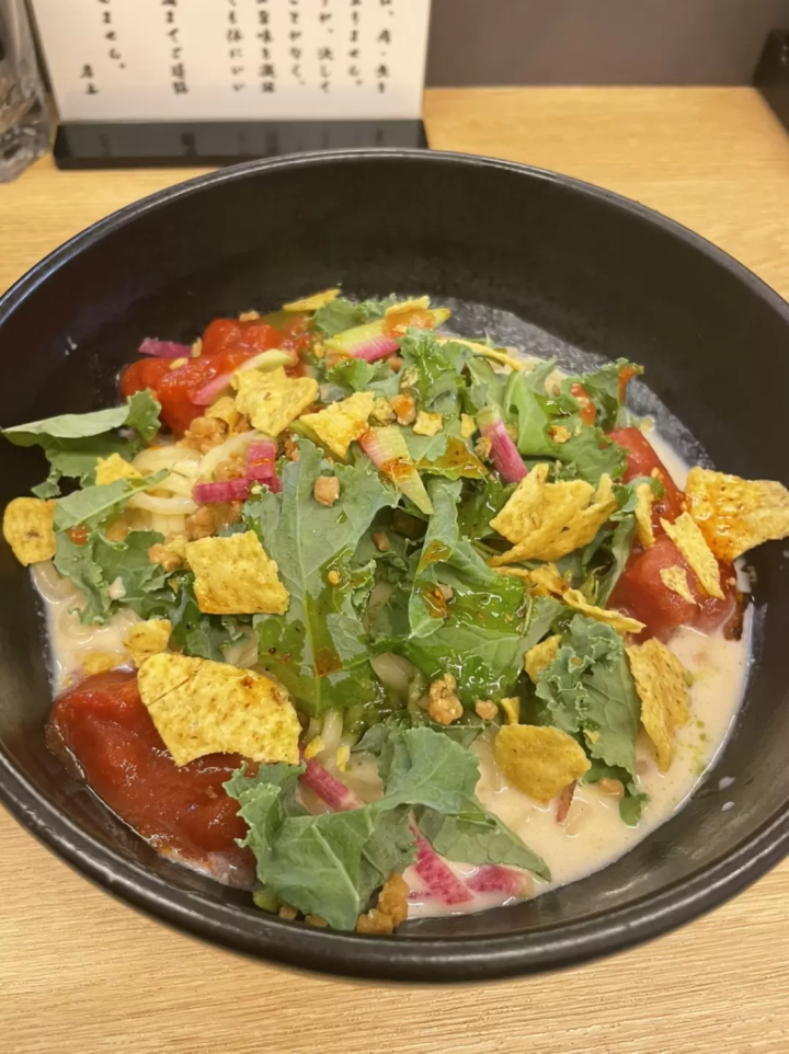 ราเมนมังสวิรัติ ราเมนมังสวิรัติในซุยโดบาชิ โตเกียว