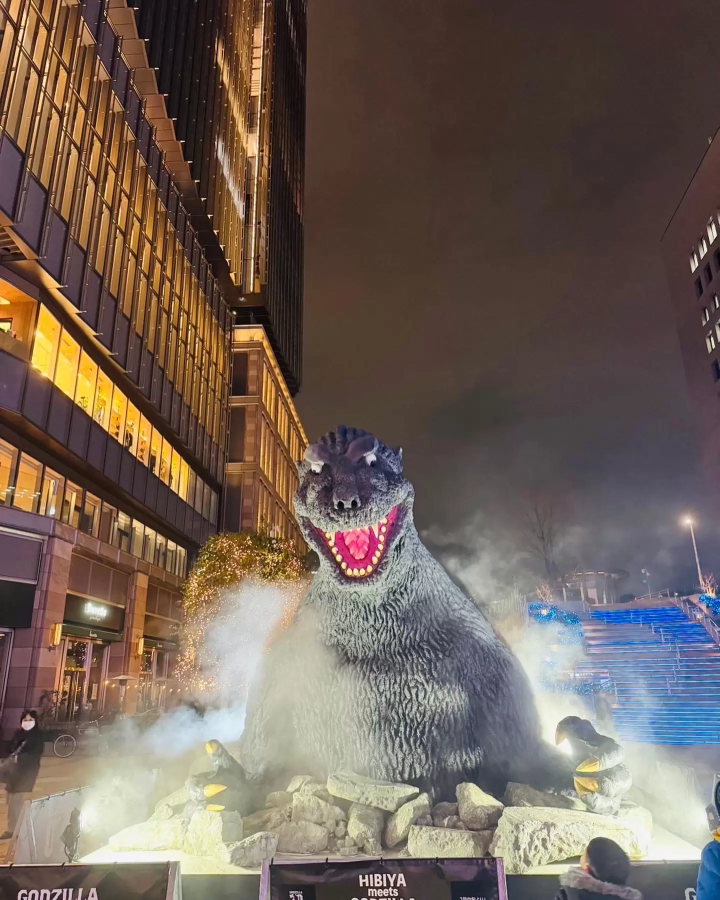 Godzilla มาถึงฮิบิยะแล้วในช่วงเวลาจำกัด! "ฮิบิยะ ปะทะ ก็อตซิลล่า"