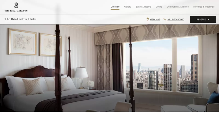 The Ritz-Carlton Osaka 公式サイト 