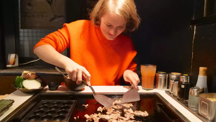 自分たちで焼いちゃおう!「お好み焼き」も「たこ焼き」も!