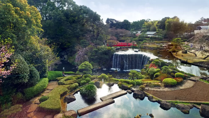 东京的春天来了!新大谷酒店的日式庭园和餐厅都染上了春天的色彩