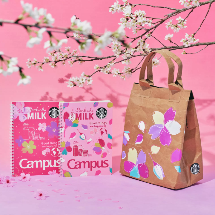 2024年日本「星巴克」櫻花季第1彈 文具