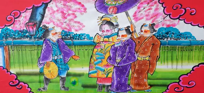 【東京/歌舞伎座】見られるのは２月公演まで！酒樽/人形/撥/写真