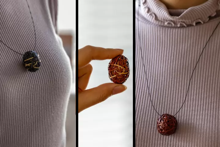 일본의 전통 공예에 접하는 레어한 쁘띠 체험 【대나무를 물들여 대나무를 짠 대나무 세공 체험】