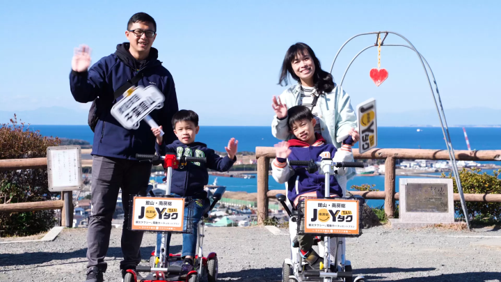 Experience Tateyama in early spring! Tateyama taxi trip experience for a Taiwanese family by JOY Taku