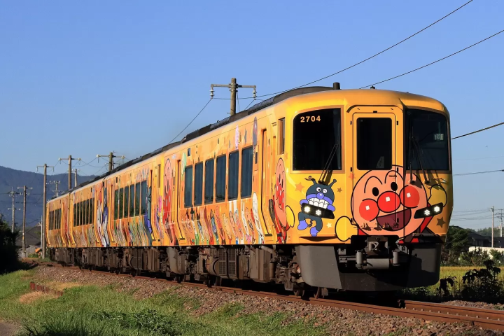 20 Character Trains in Japan