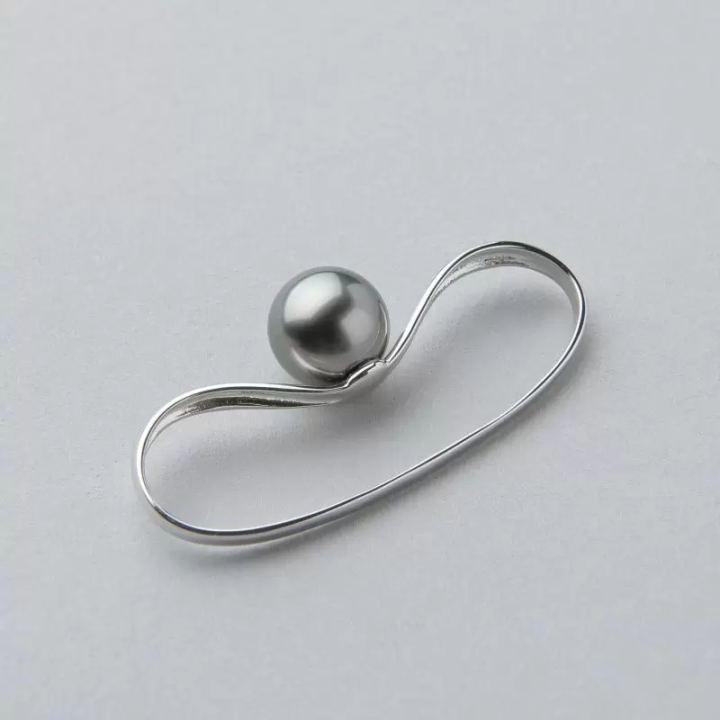 타히티 검은 나비 진주 이어 커프 9 mmUP SV925 ¥ 28,600 세금 포함 