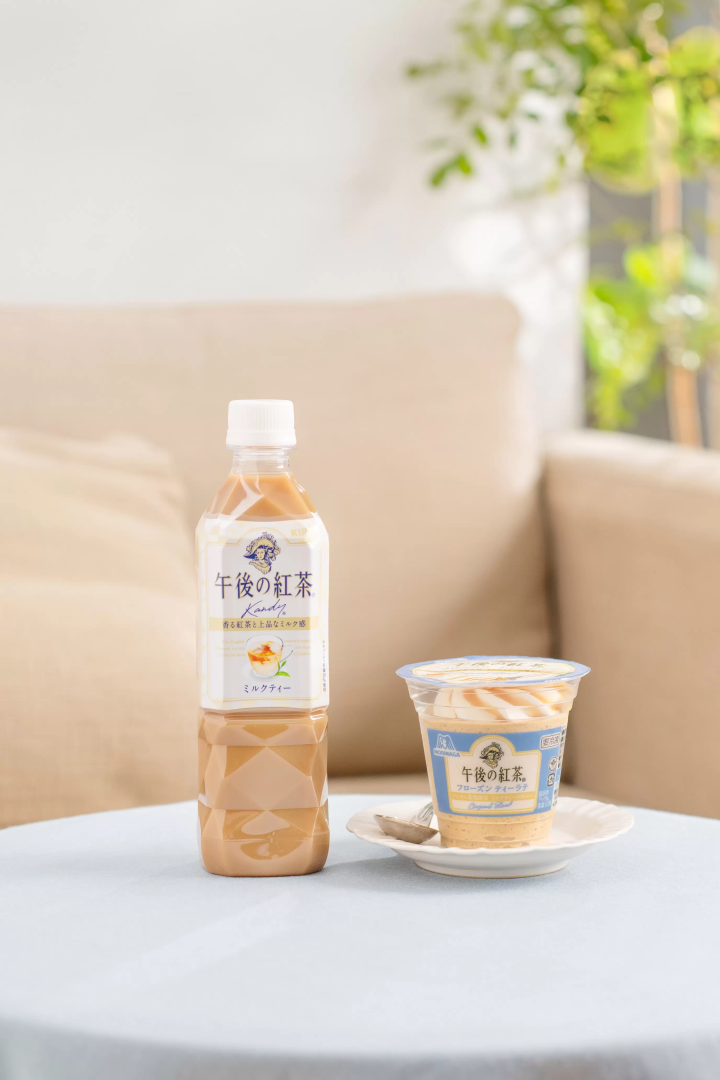 日本KIRINＸ森永製菓「午後の紅茶 茶拿鐵冰沙」3