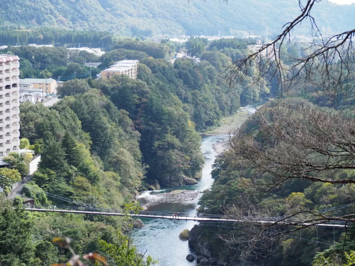 Kinu Tateiwa Suspension Bridge 
