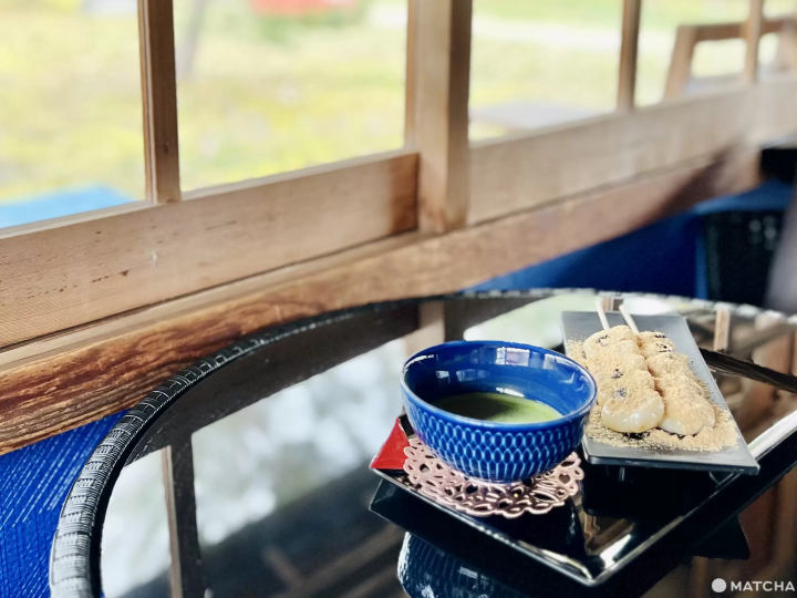 Bhagavan 嵐山 抹茶與團子套餐