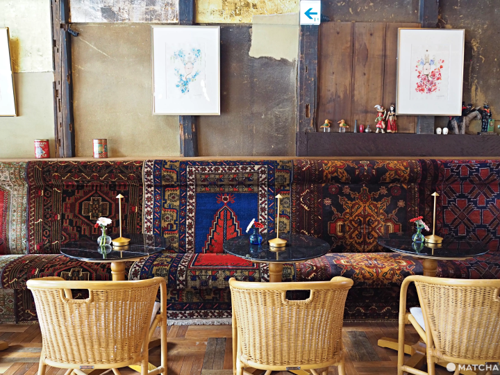 TORIBA COFFEE KYOTO座位