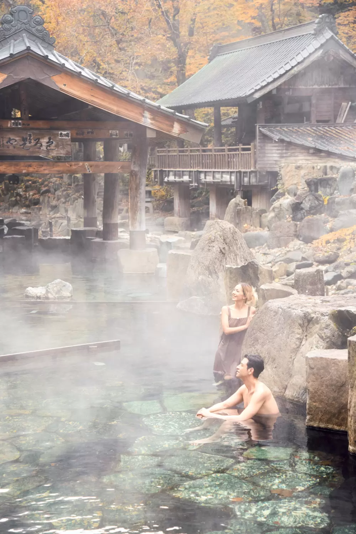 【群马县水上町】风景优美的旅馆「宝川温泉」和「日本最大的露天浴池」
