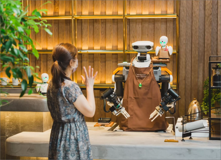 [東京/日本橋]如何享受可以感受到科技和人性的新時代人氣咖啡館“Angelo Robot Cafe DAWN ver.β”！