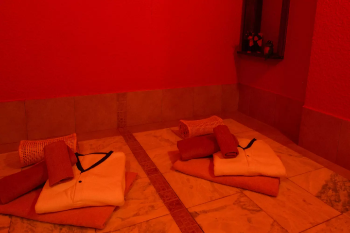 암반욕으로 리프레쉬를!