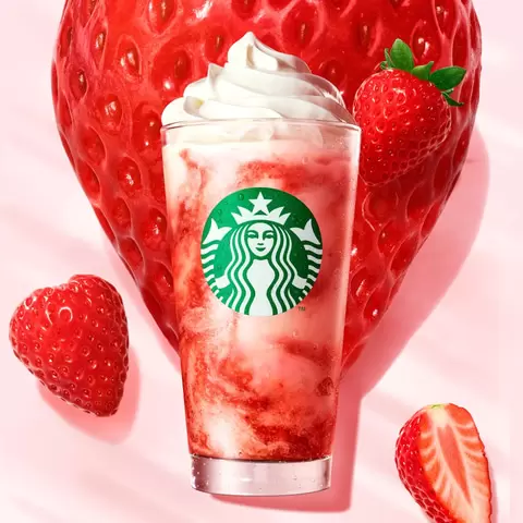 星巴克「草莓星冰樂」2024年回歸，別再錯過戀愛般的酸甜！