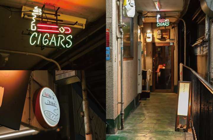 没有门？ “Bar Rack Spirits”是市中央的一家非常隐蔽的经典酒吧。