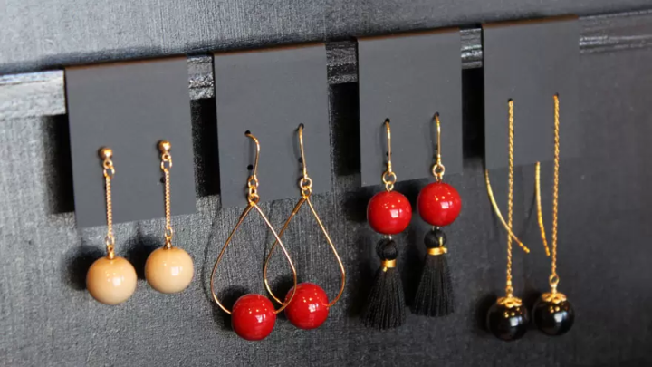 漆饰配饰（耳环） 