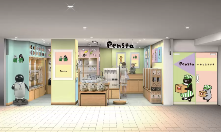 Suica企鵝成為店長啦!東京新宿「Pensta 二號店」呆萌店長現身!