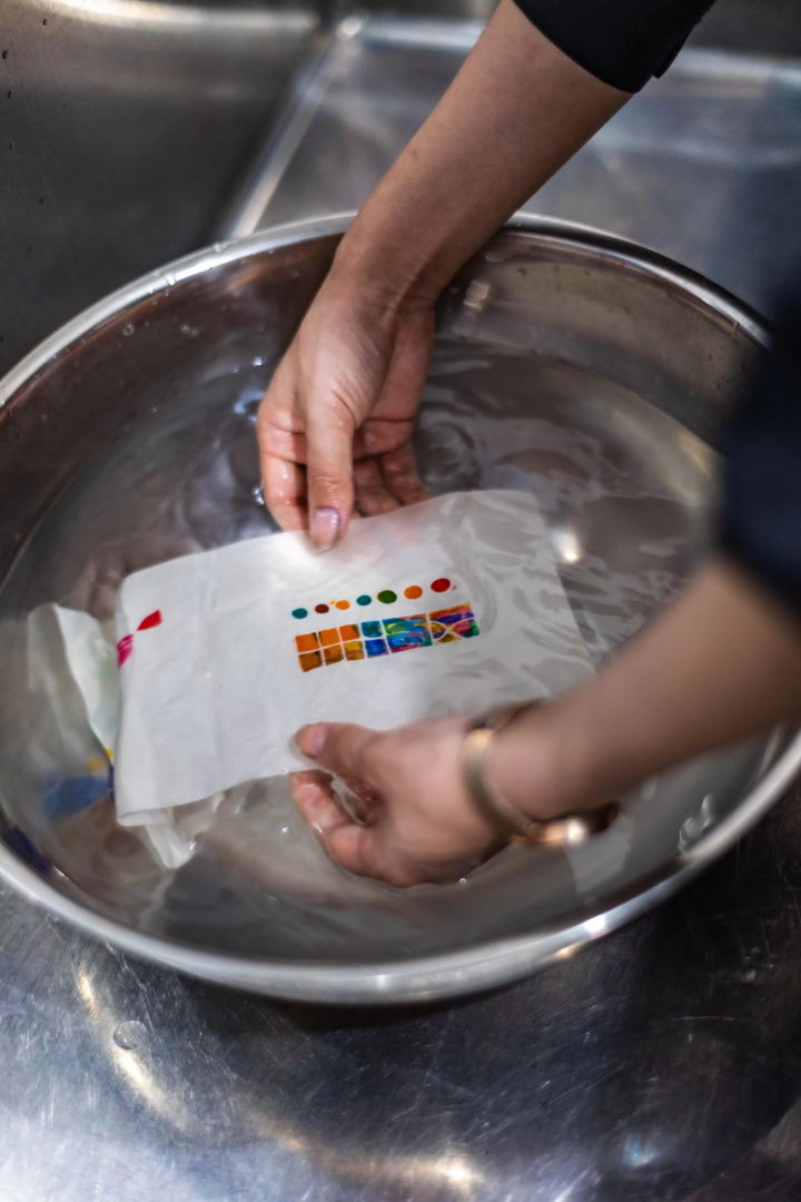 일본 자수와 우젠 염색