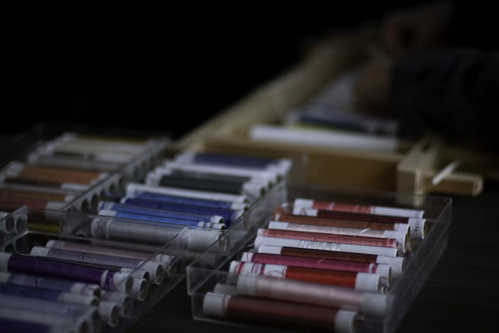 일본 자수와 우젠 염색