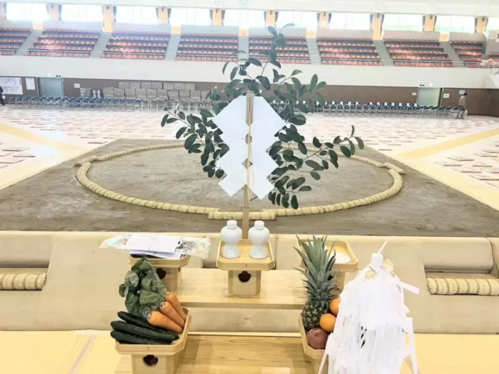 土俵開きイメージ ©二百年の農家屋敷 宮本家　 