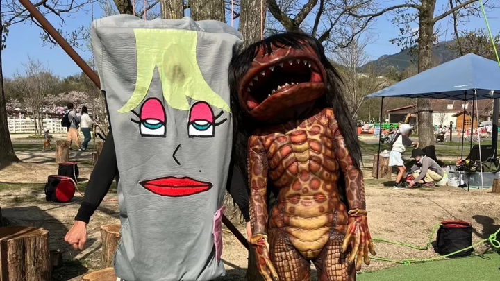 ガジロウと ボル姉さん