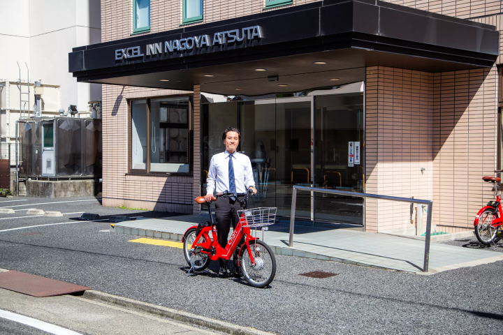 Excel Inn株式会社代表取缔役社长刈谷春树先生（Excel Inn名古屋热田店经理） 