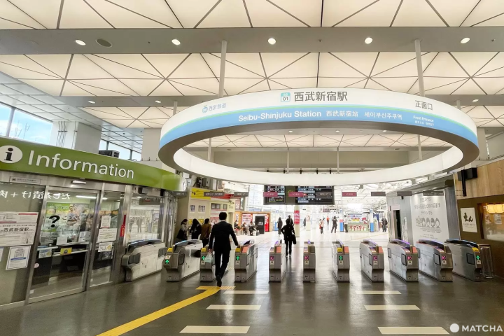 西武新宿線の改札