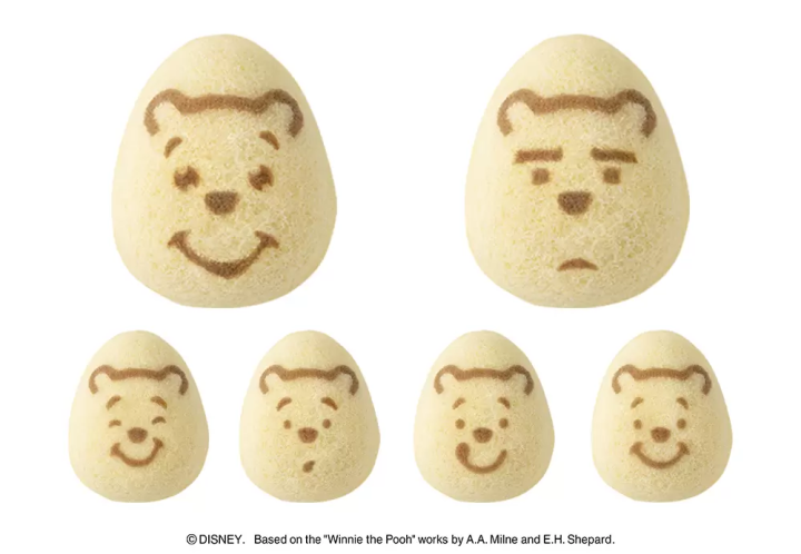 東京伴手禮清單更新！TOKYO BANANA維尼6種表情蜂蜜蛋糕，超可愛！