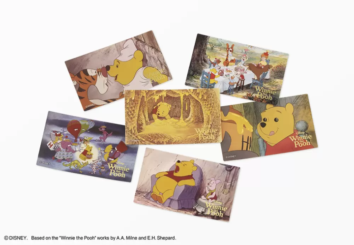 東京香蕉Ｘ小熊維尼 貼紙