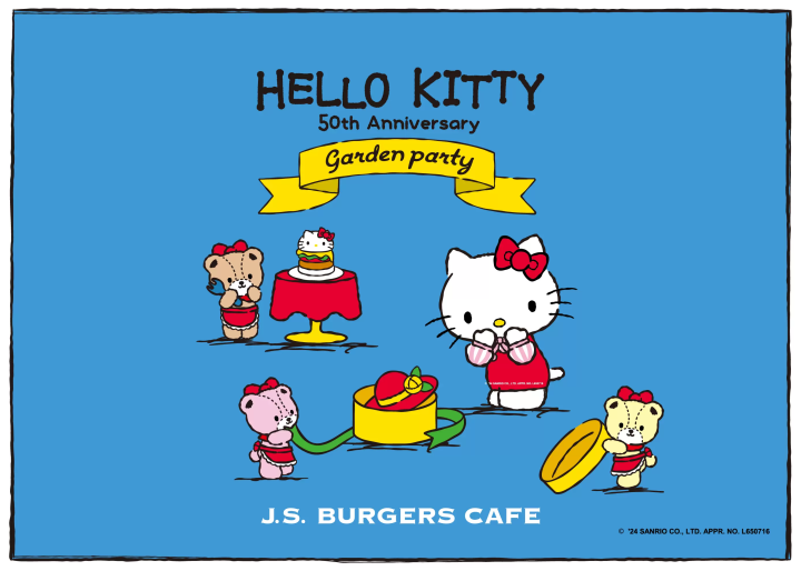 J.S. PANCAKE CAFE HELLO KITTY 50週年活動 4