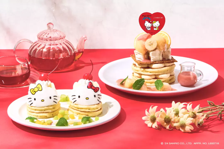J.S. PANCAKE CAFE HELLO KITTY 50週年活動