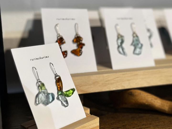 【ルリモハリモ】シーグラスからつくる素敵なアクセサリー