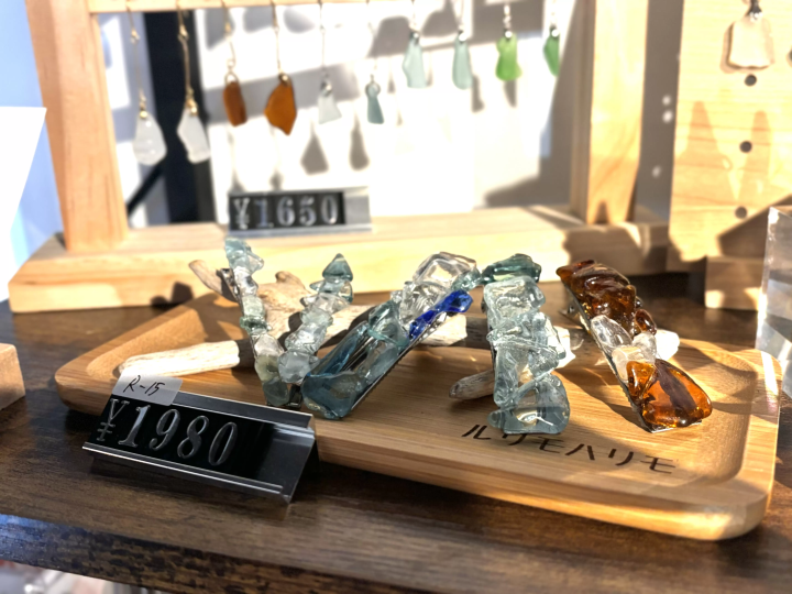 【ルリモハリモ】シーグラスからつくる素敵なアクセサリー