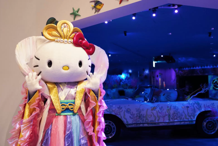 淡路岛上的 Hello Kitty 主题公园 