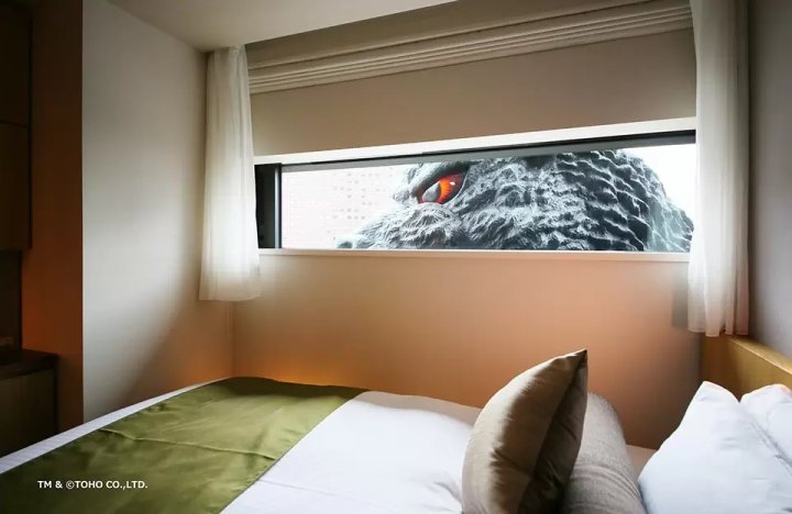 HOTEL GRACERY哥吉拉房間