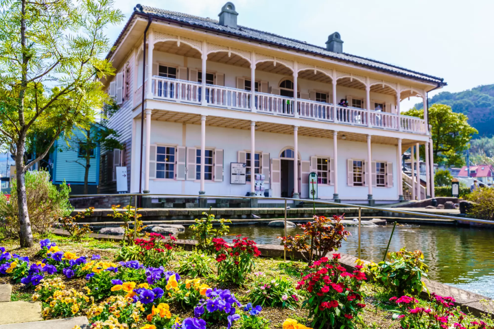historic building in glover garden