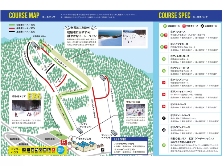 想要享受粉雪的人一定要来看看！距新千岁机场1小时30分钟以内的12家滑雪场推荐！提供坂度信息