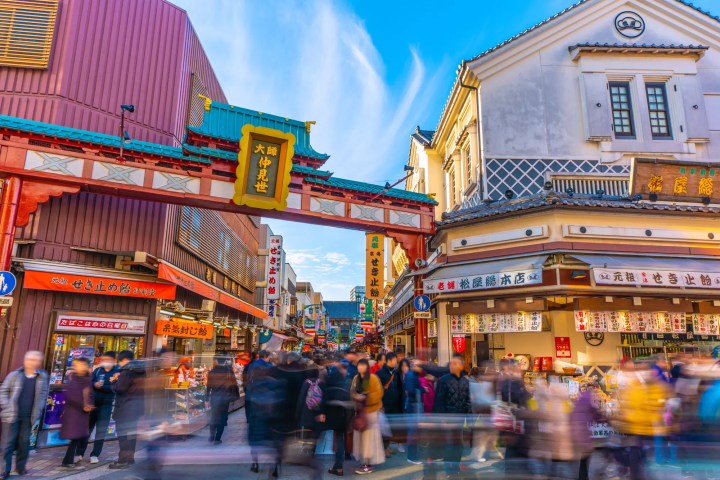 川崎大师仲见世通商店街