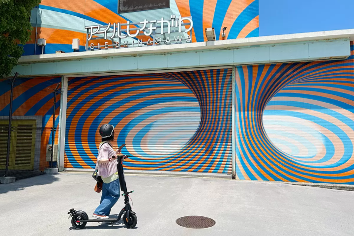 ``Tennozu Art Tour'' ทัวร์ชมเกาะแห่งศิลปะของโตเกียวโดยใช้การเคลื่อนไหวใหม่ล่าสุด