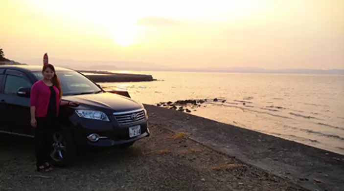 【구마모토 드라이브 코스】 절경과 명물 음식을 한가로이 만끽!