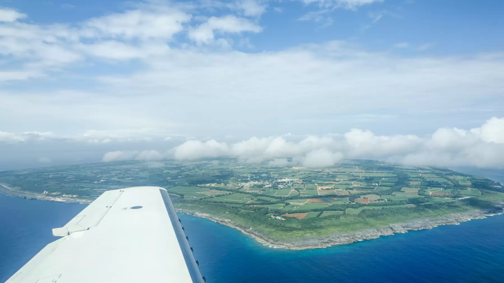 Private Jet Adventure to Minamidaito Island