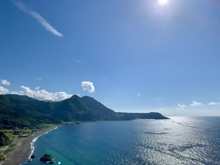 佐渡岛北部风景 