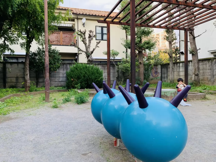 (명명 「아오토게 가시」by 아들) 