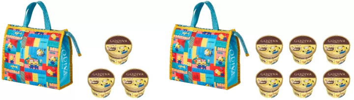 GODIVA與《小小兵》攜手合作打造今夏必吃的巧克力冰淇淋・特調巧克力飲品!