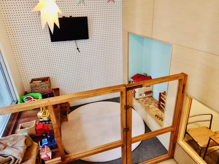 There is a kids' space! A hair salon you can visit with your children [sumika]